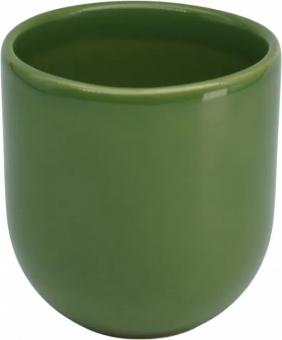 Pahar Cafea 250ml NOVUM Amazon Green Forest (Verde Inchis) Gresie Ceramica Glazurata Manual
