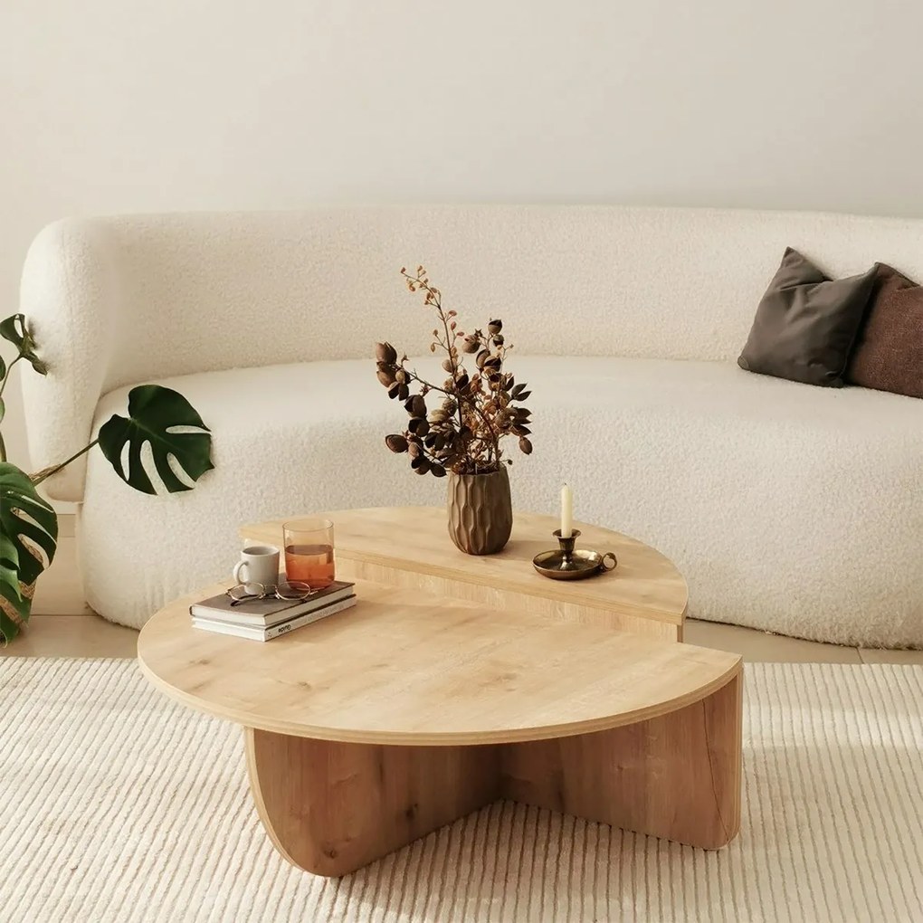 Măsuță de conferință Podium Sapphire Oak