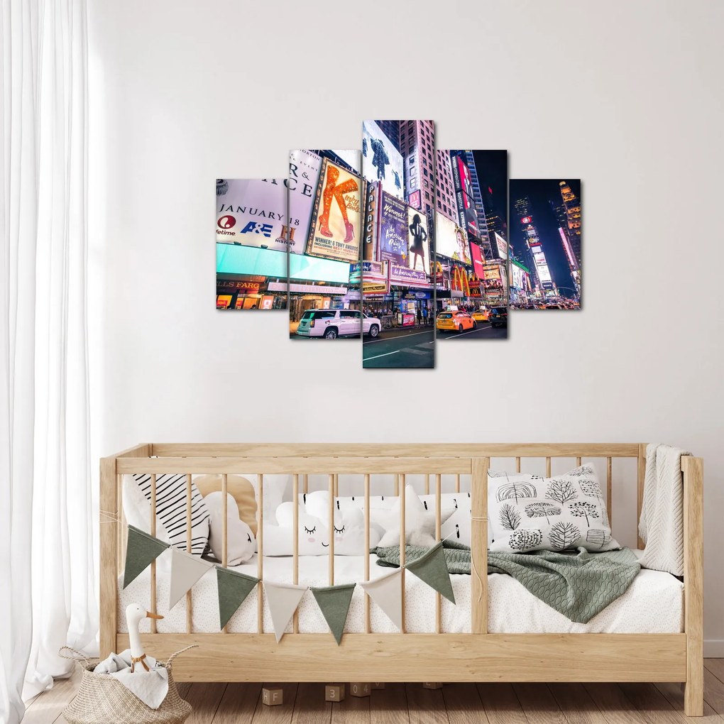 Tablou - New York Theather District (150x105 cm)