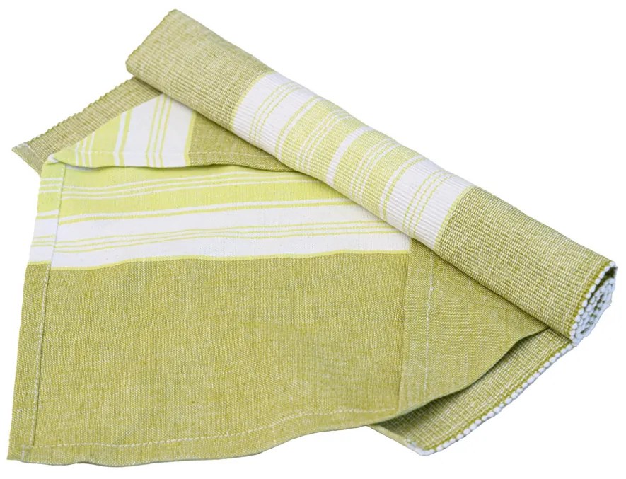 Set practic traversa masa 32x47 cm cu servetel 40x40 cm FOOD Culoare: Verde