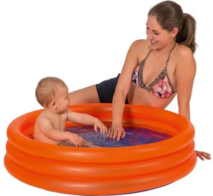 Piscina copii 100 x 30 cm BABIES, rosu