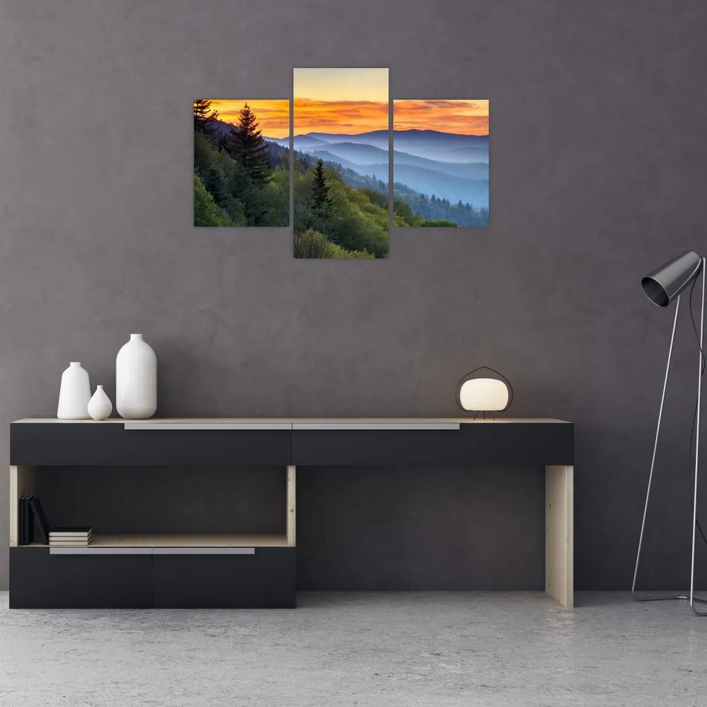 Tablou - răsărit de soare (90x60 cm)