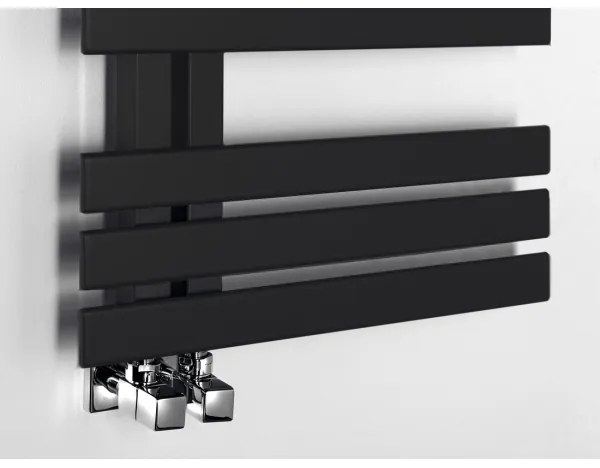 Sapho - Radiator de baie SILVANA, 561 W / 230 V, 50 x 123 cm, negru mat