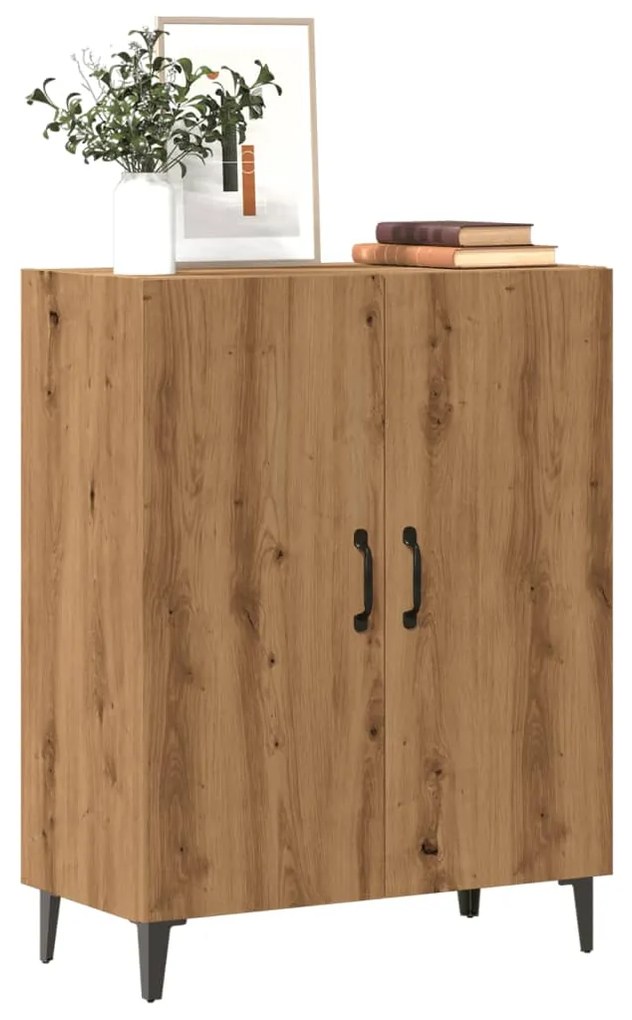 vidaXL Servantă, stejar artizanal, 70x34x90 cm, lemn prelucrat