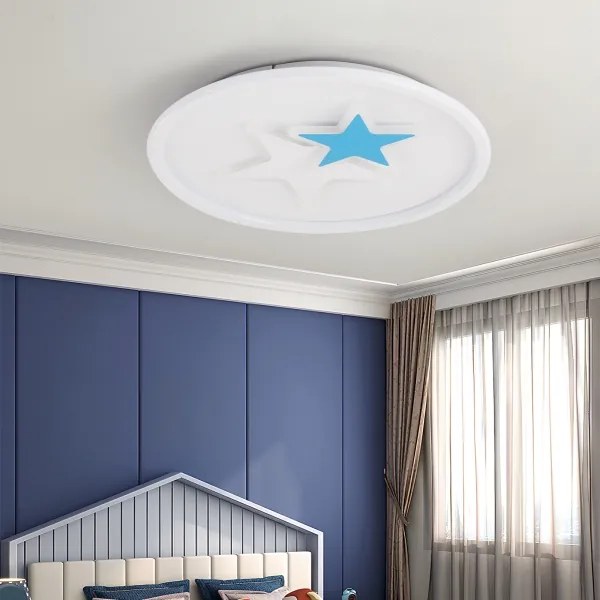 Brilagi - Plafonieră LED pentru copii STARS, 35 W, 230 V, Ø 53 cm