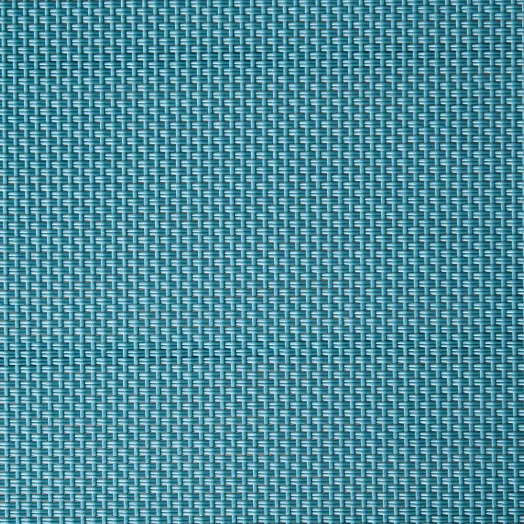Outsunny Șezlong pe 5 Niveluri cu Spătar Rabatabil, Șezlong de Grădină din Aluminiu și Țesătură Respirabilă, 66x165x102 cm, Albastru și Negru