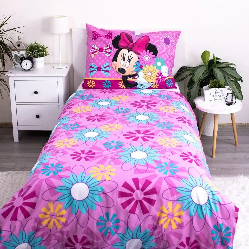 Lenjerie de pat copii Minnie
