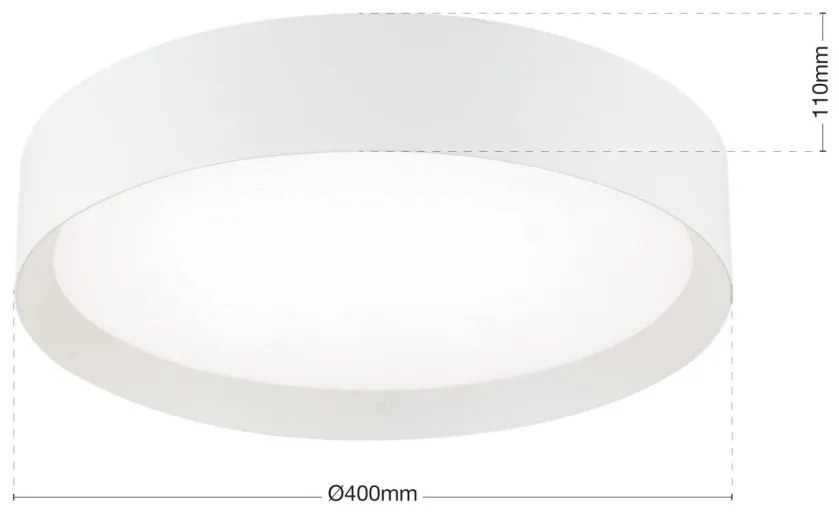 Plafoniera LED iluminat ambiental VARIO D-40cm