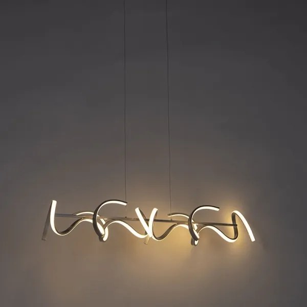 Leuchten Direkt 19033-21 - Lustr LED dimabil CURLS LED/40,8W/230V pe cablu