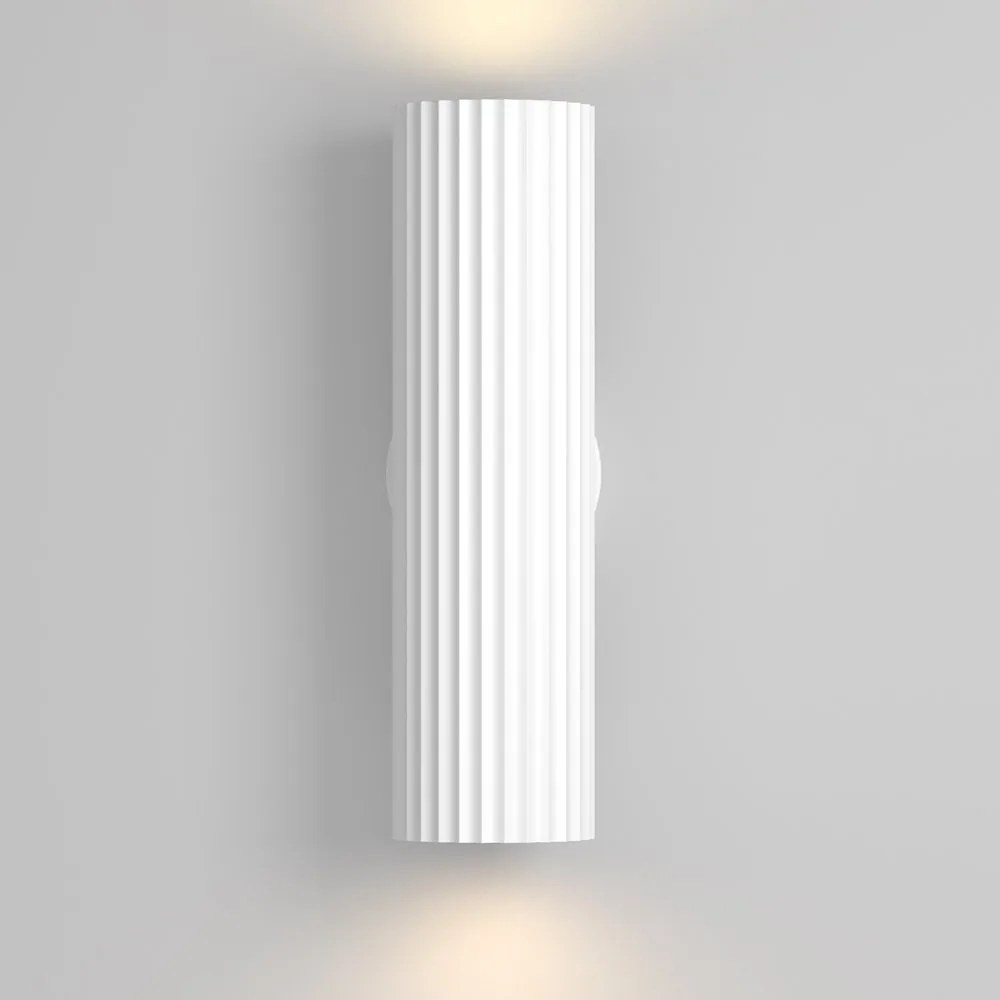 Aplica ambientala stil minimalist Calipso 2 alb