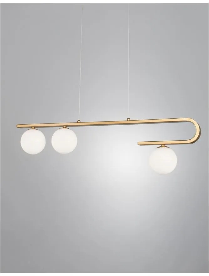 Lustra cu 3 surse de lumina design modern CANTONA NVL-9960615