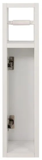 Dulap cu suport pentru hârtie igienică STAR 65x15 cm alb