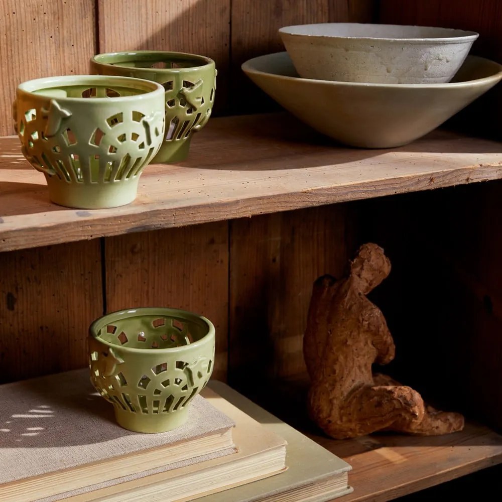 Sfeșnic din ceramică Orangery – Kähler Design