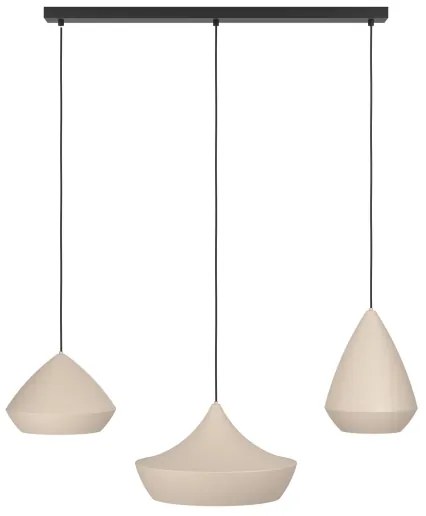 Lustră pe cablu Eglo 390269 TORREMOLINOS 3xE27/28W/230V bej