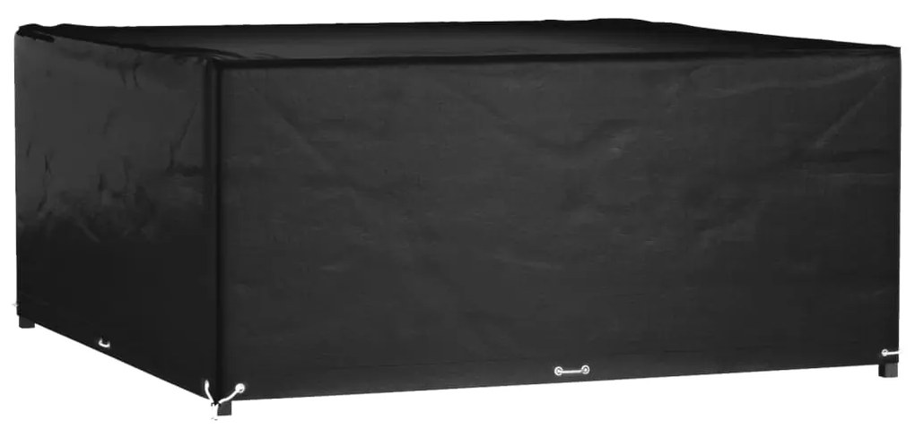 vidaXL Husă pentru mobilier grădină, 16 ocheți, 205x205x90 cm pătrat