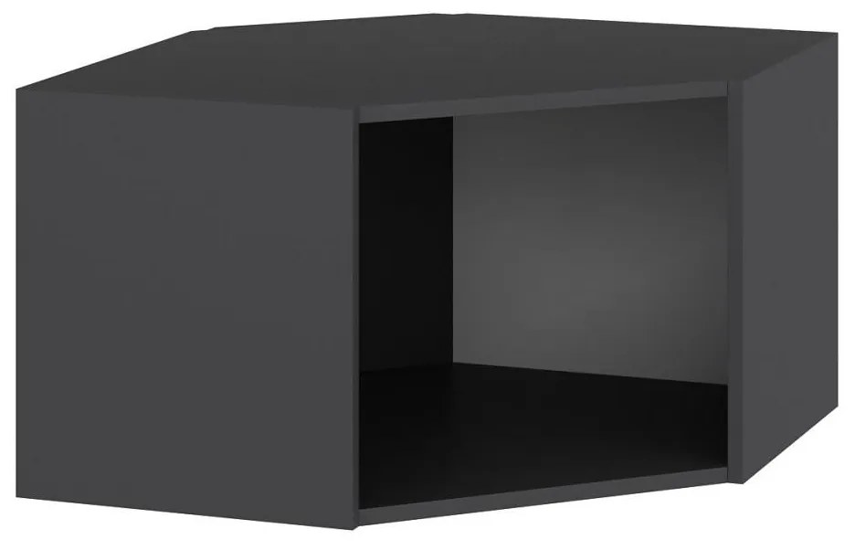 Raft de perete, de colț Bubose 5 (antracit + dore) . 1095732