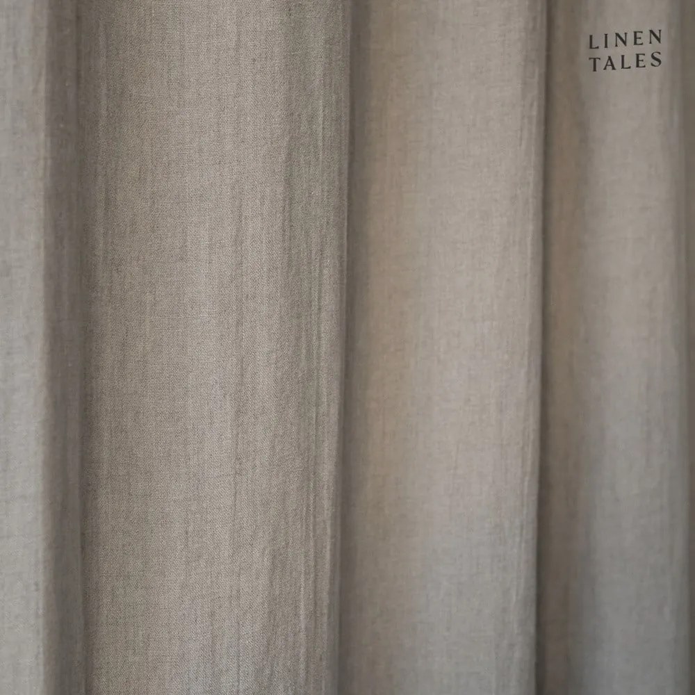 Draperie bej 140x200 cm Night Time – Linen Tales