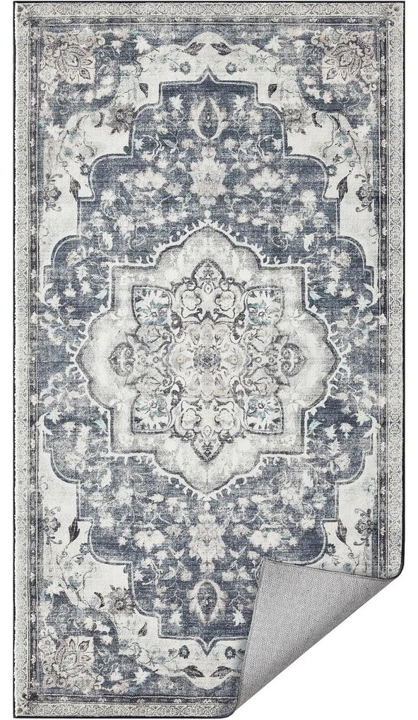 Covor HOME, 80 x 150 cm, covor antiderapant, gri