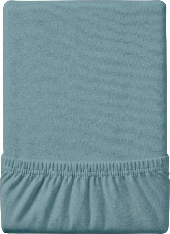 Cearsaf Jersey EXCLUSIVE cu elastic 180 x 200 cm turcoaz Gramaj (densitatea fibrelor): Lux (190 g/m2)
