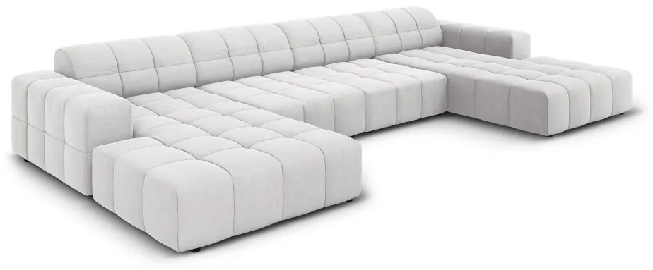 Coltar 6 locuri Chicago catifea L364 cm