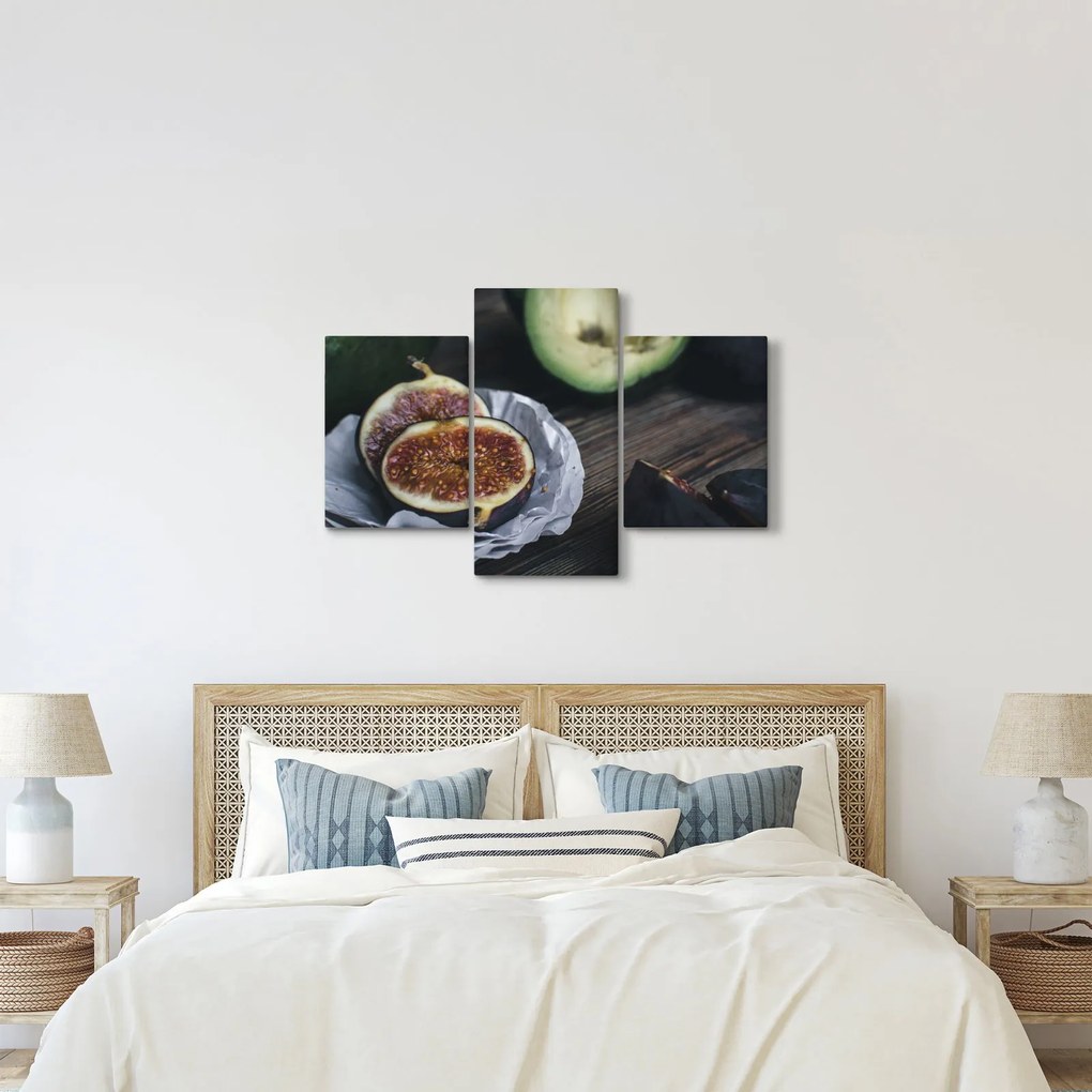 Tablou cu fistic și avocado (90x60 cm)