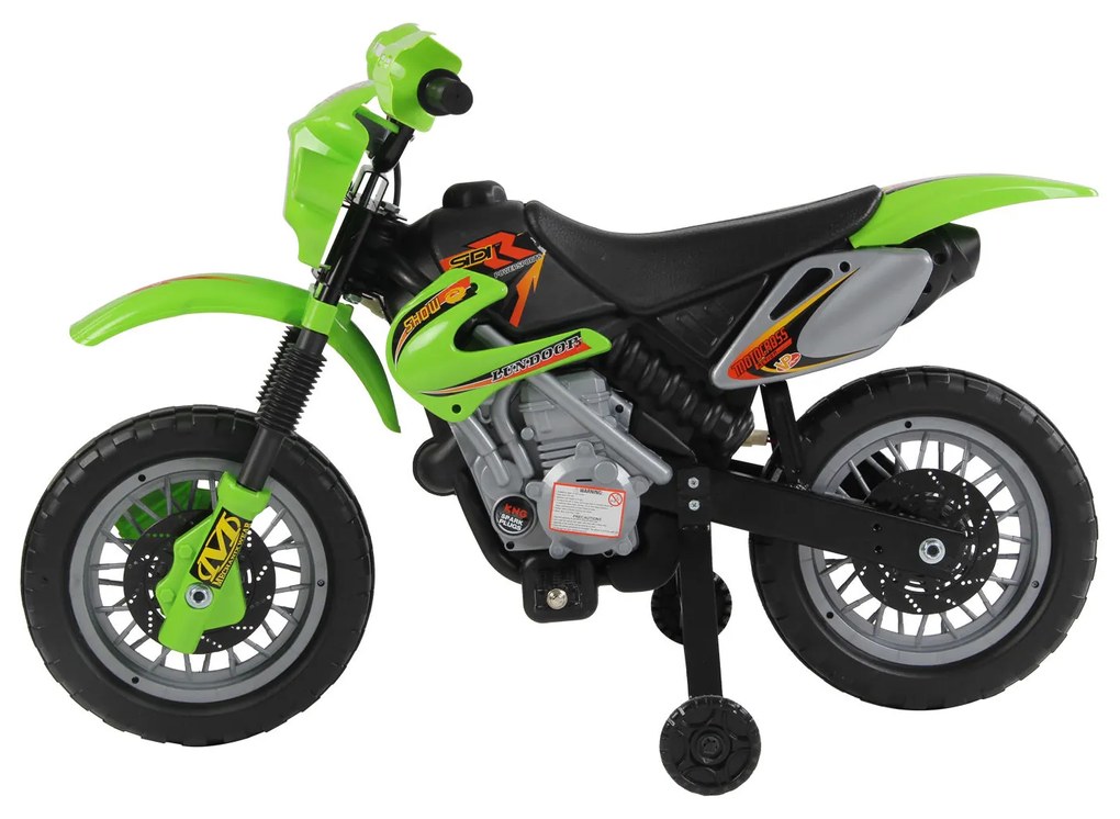 HOMCOM Motocicletă Electrică pentru Copii cu Role, 102×53×66 cm, Verde | Aosom Romania