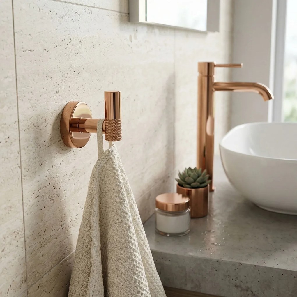 Cuier de baie 6606 Modern Copper
