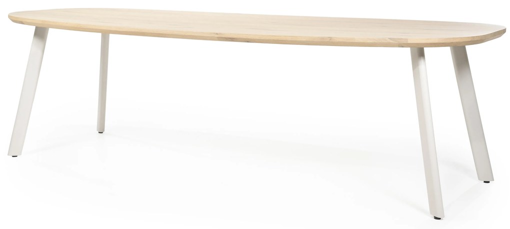 Masa de sufragerie Dion din lemn de stejar 260x110 cm