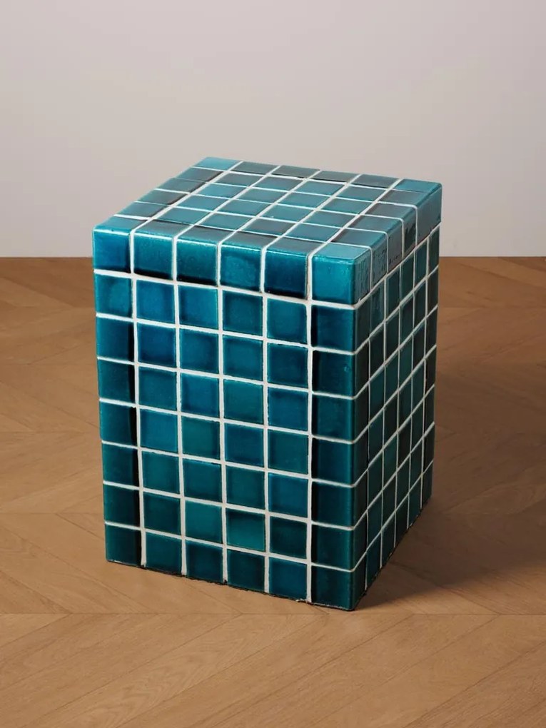 Masuta laterala, din ceramica, Pool