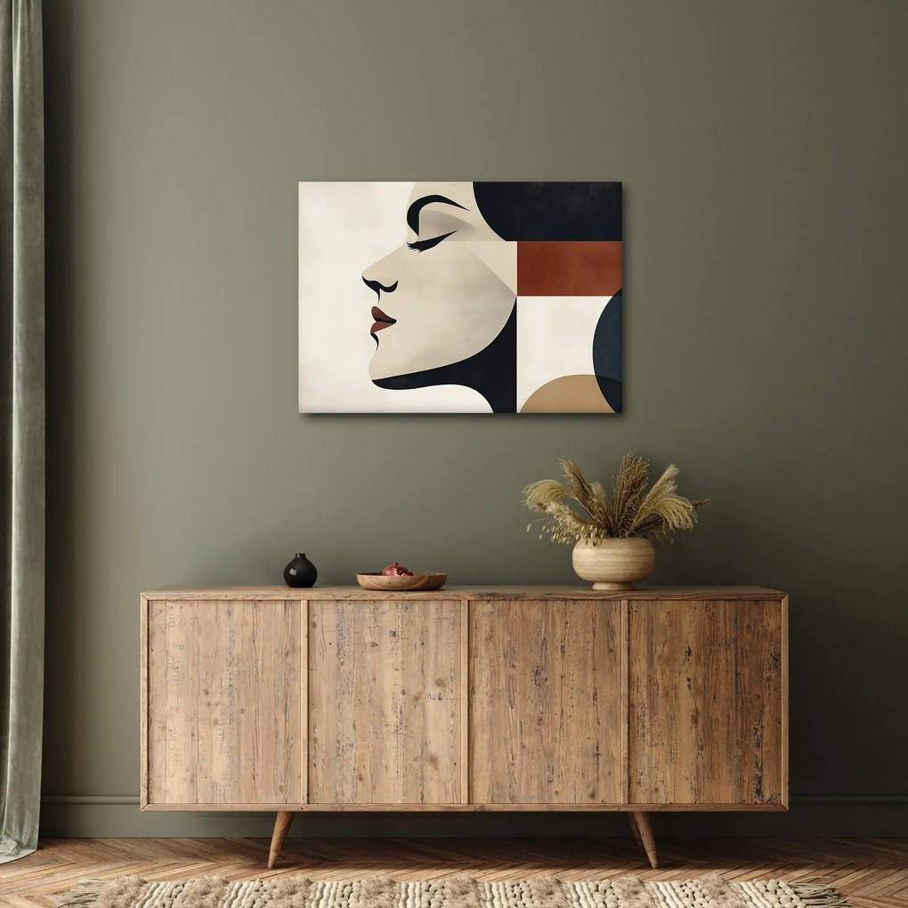 Tablou - Femeie din profil (70x50 cm)