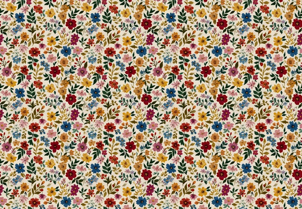 Fototapet - Flori multicolore (147x102 cm)