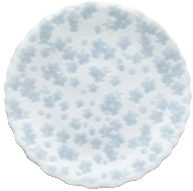 Farfurie albastra desert 13 cm colectia Slåpeblom - Wik & Walsøe