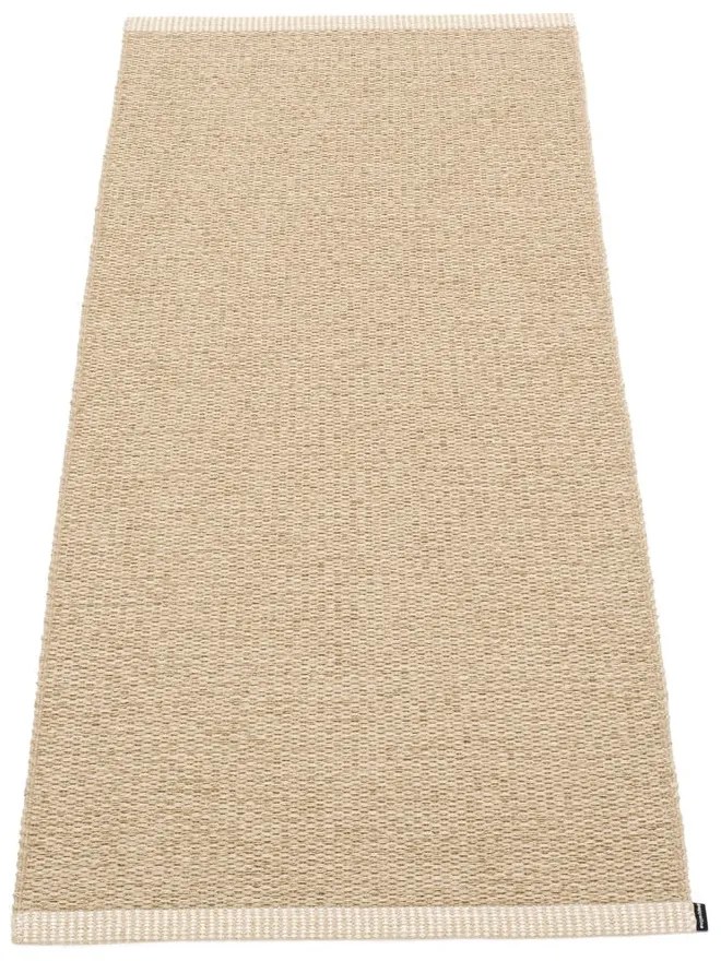 Covor tip traversă pentru interior și exterior bej 60x150 cm Mono Light Nougat – Pappelina