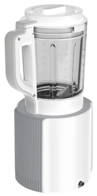 Blender AENO ATB0001, 800W, 1.75L, 9 viteze, Zdrobire gheata, Cana sticla, 8 programe, Alb