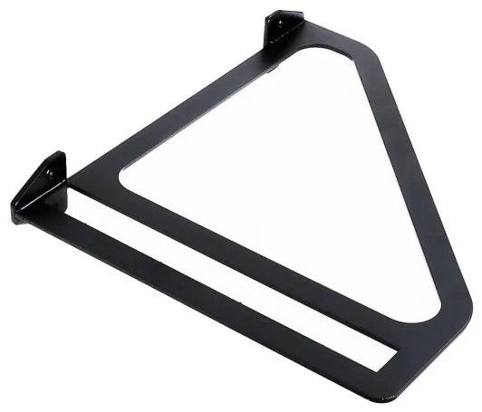 Suport polita model INGRID, 260x230 mm, finisaj negru mat