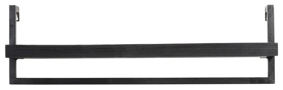 Raft negru mat din lemn de brad Maddison – Light &amp; Living