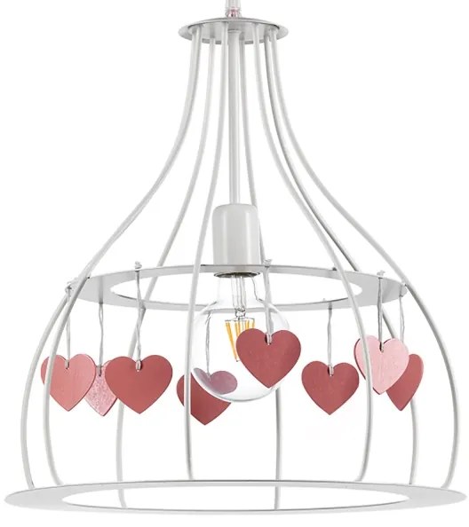 Lustră pentru copii ONLI TITTA 1xE27/22W/230V roz