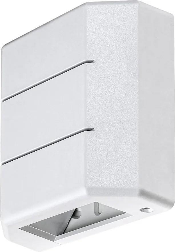 Aplica LED iluminat exterior ambiental IP54 Lippa alb