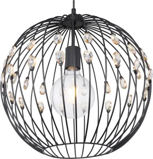 Globo 16029H1 - Lustră pe cablu HANAKO 1xE27/60W/230V Ø 40 cm