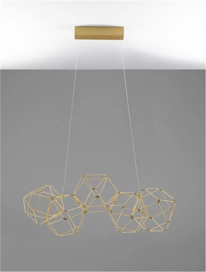 Lustra LED moderna design deosebit NEBULA 84cm
