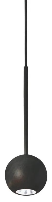 Pendul LED stil minimalist Archimede sp sfera negru