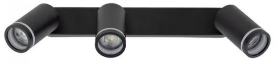 Spot JET 3xGU10/10W/230V negru