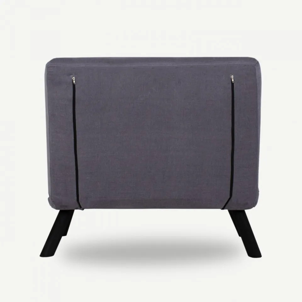 Fotoliu Extensibil Sando Single, Gri