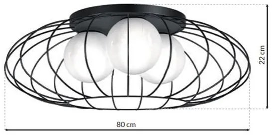 Plafonieră KRONOS 3xE14/40W/230V