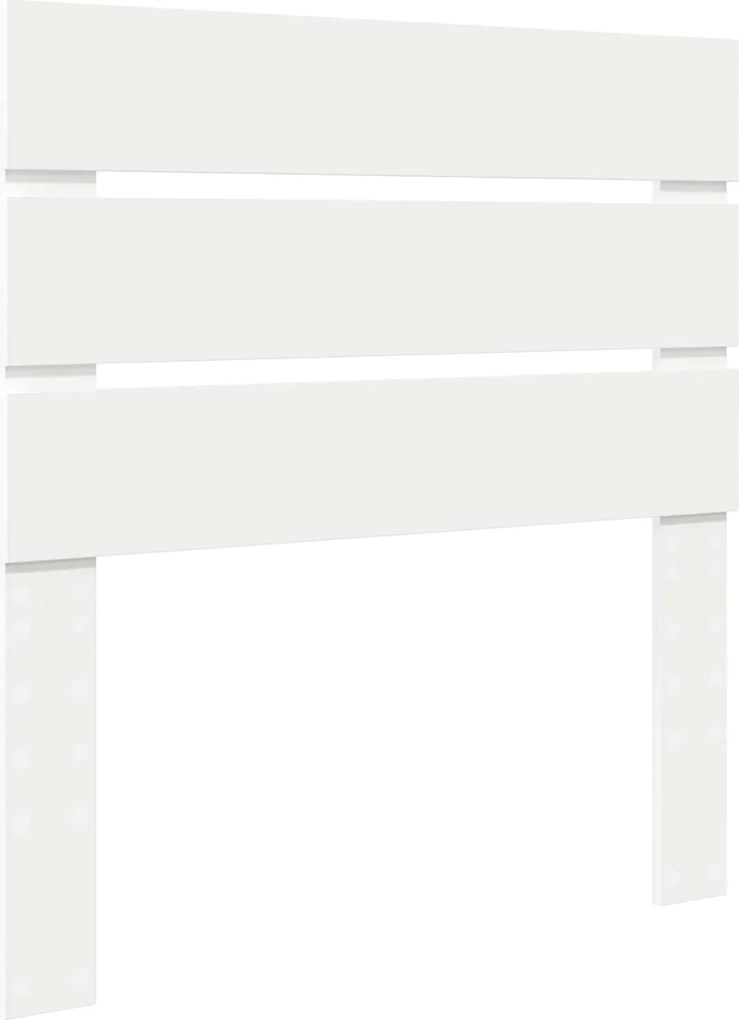 vidaXL Tăblie cap Alb 80 cm Lemn compozit