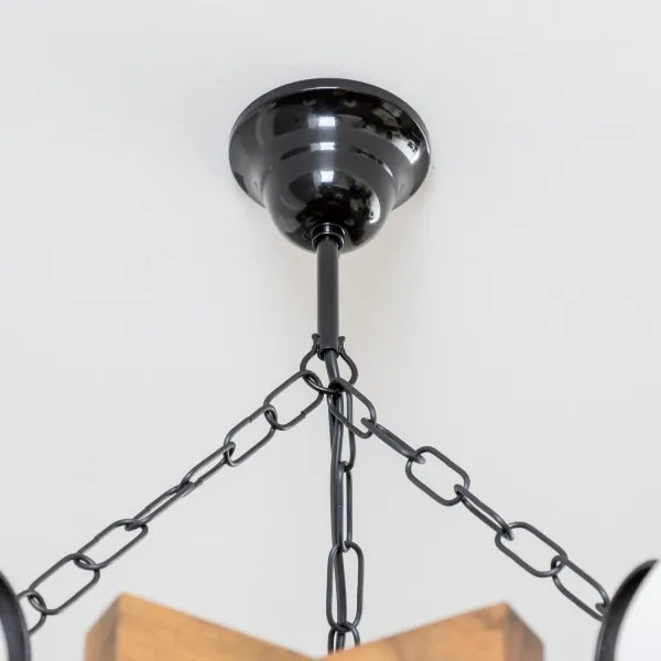 Lustră pe lanț Brilagi QUEEN 6xE14/40W/230V fag