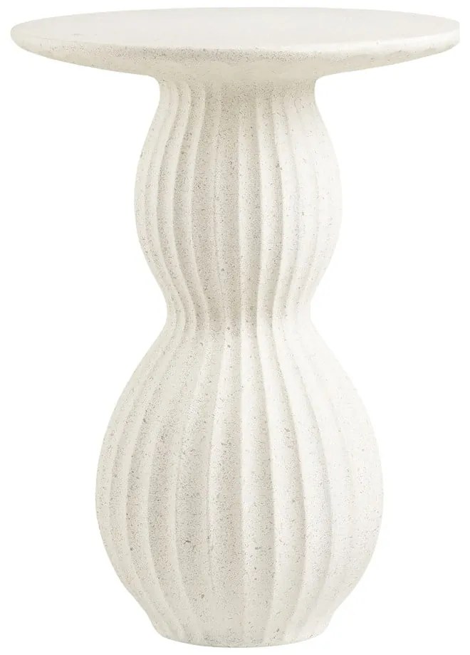 Măsuță auxiliară rotundă din piatră ø 40 cm Newtown – House Nordic