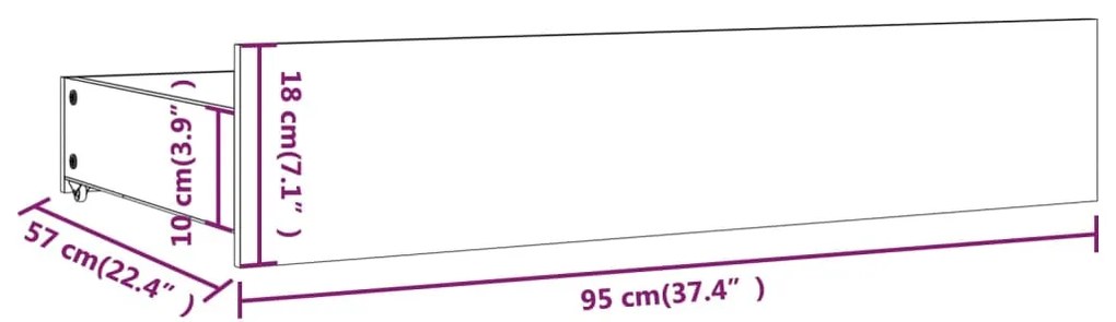 Cadru de pat cu sertare, alb, 200x200 cm Alb, 200 x 200 cm