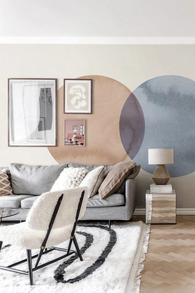 Fototapet, Eclipse, Red Blue, Rebel Walls