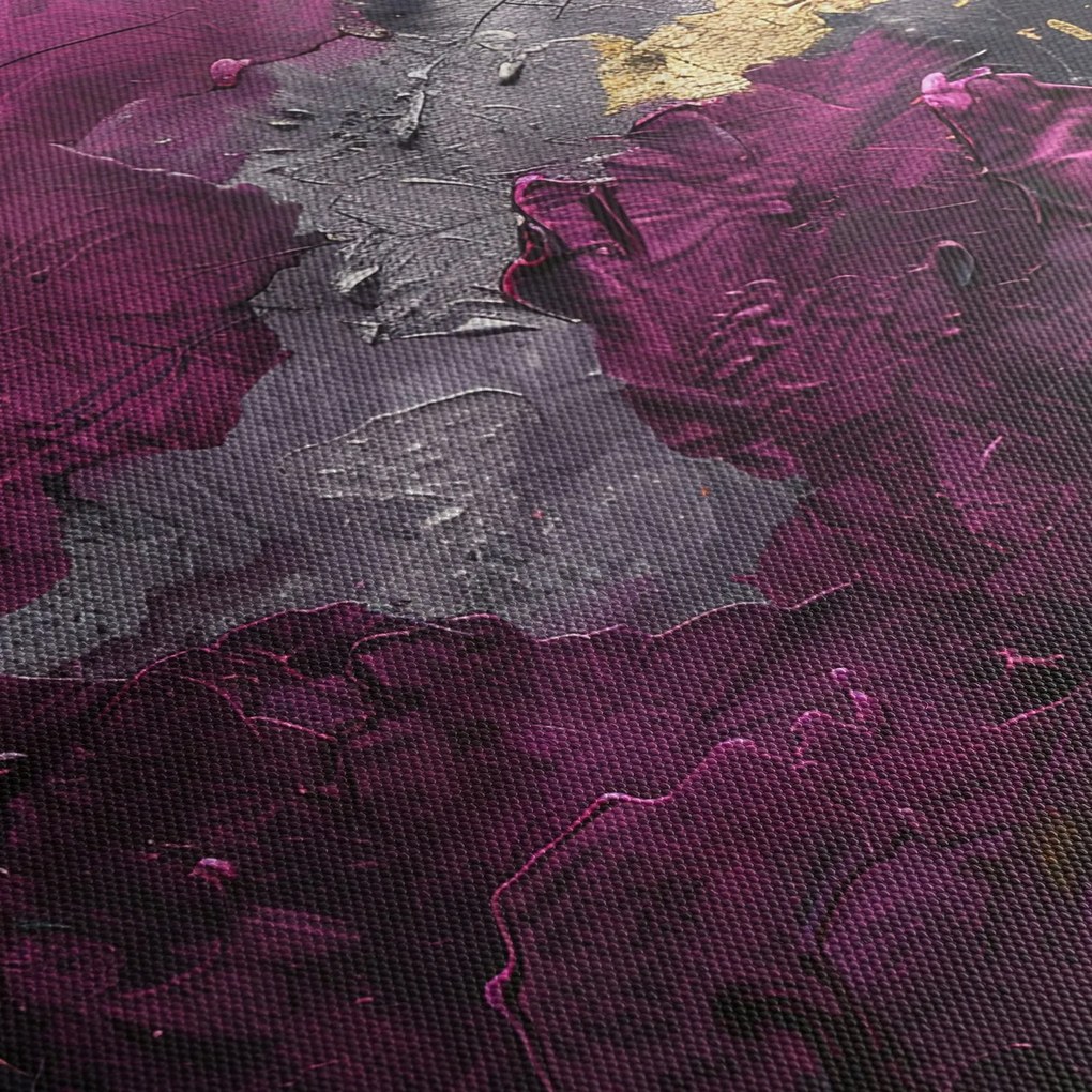 Tablou - Texturizarea abstracției (cu ceas) (90x30 cm)